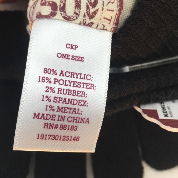 SO Black gloves touch screen compatible NWT - Picture 7 of 9